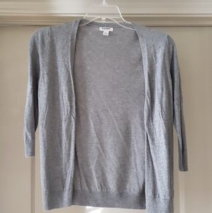 2 for 10 / Quarter sleeve grey cardigan
